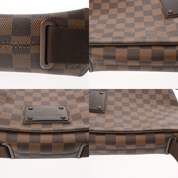 Louis Vuitton Damier Brooklyn Canvas Shoulder Bag - Picture 5 of 10